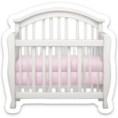 Baby crib sticker