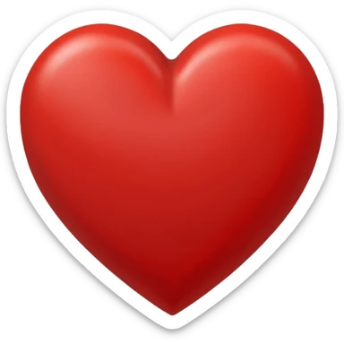 icono de corazon hecho con los dedos sticker