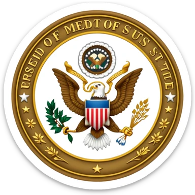 Seal of the President of the United States  sticker