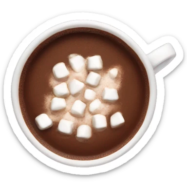 Hot chocolate  sticker