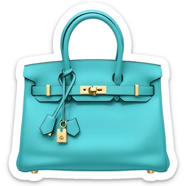 Tiffany blue Birkin  sticker