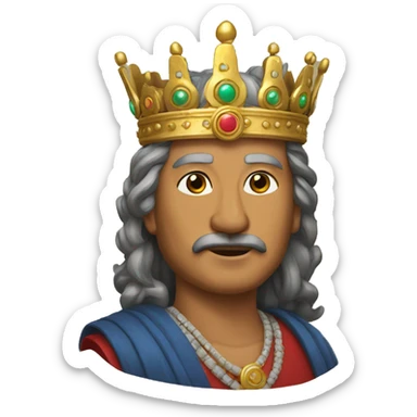 king of nepal sticker