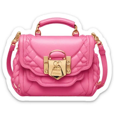 pink juicy couture hand bag sticker