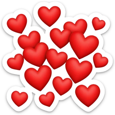 Hearts  sticker