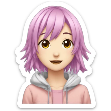 Anime egirl sticker