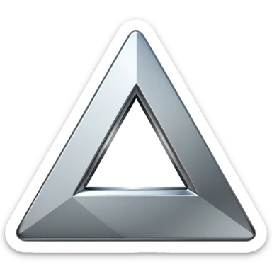 triangle Scale sticker