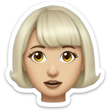 Lady gaga super bawl sticker