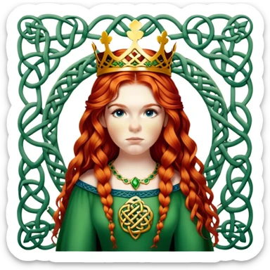 Celtic Diadem sticker