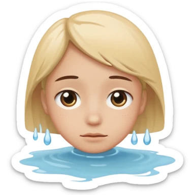 so like a sad face 🥺 and mix of this☺️ and this😔, like someone is sad because you ignore them but they have that cute face with watery but not watery eyes and you cant say no to them sticker