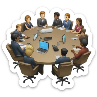 it meeting sticker