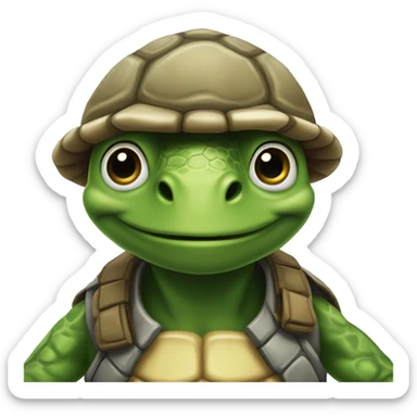 The Turtle of Ti sticker