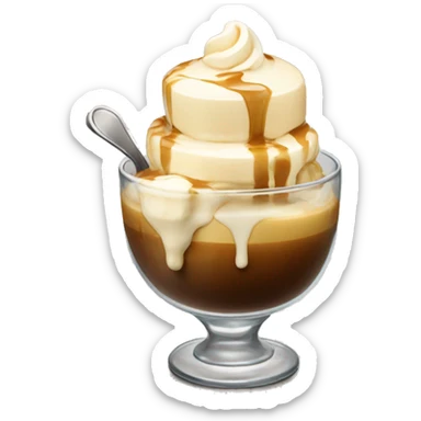 Affogato sticker