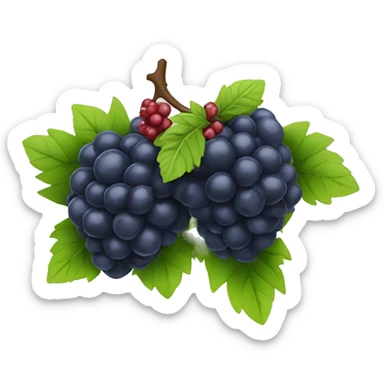 Bramble berries sticker