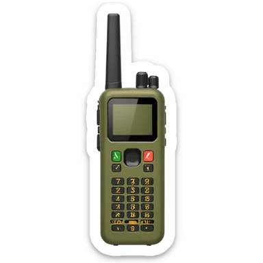 ARMY Walkie Talkie  sticker