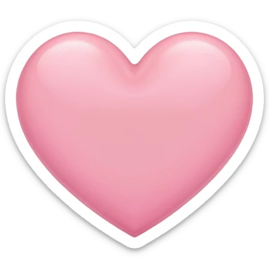 HEART PINK PASTEL sticker