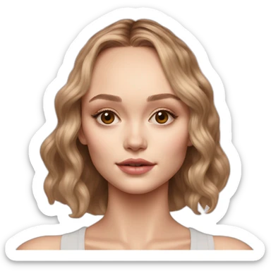Lily rose depp the idol sticker