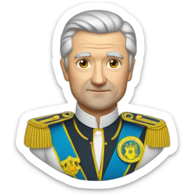 President of ukraine sticker