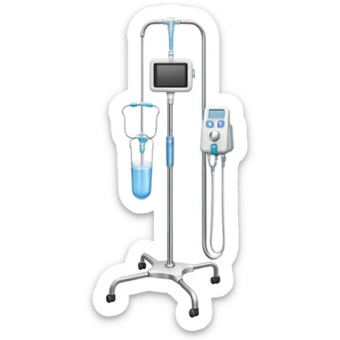 IV stand sticker