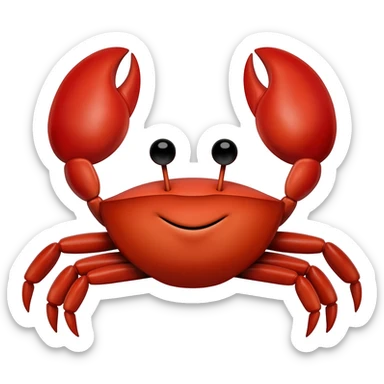 Cangrejo Sebastián sticker