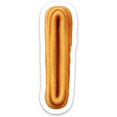 Churro with chocolate  sticker