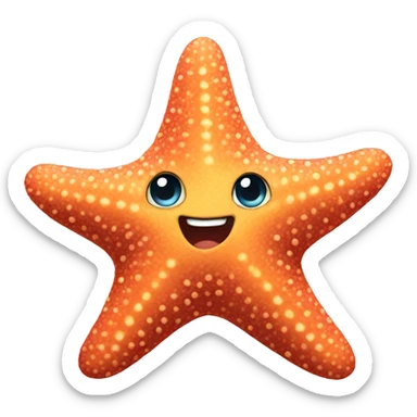 Starfish  sticker