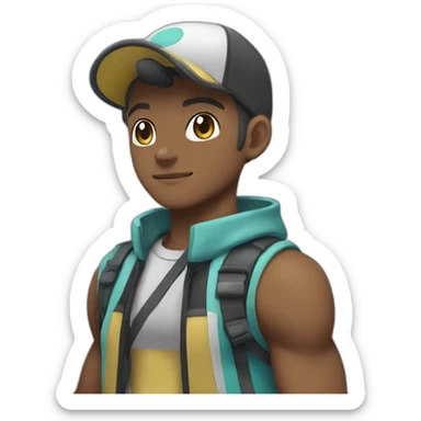 Bea Pokemon Gym Leader sticker