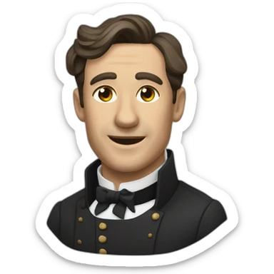 Adolph titler sticker