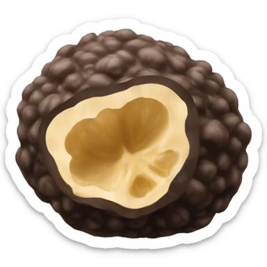 truffle cut sticker