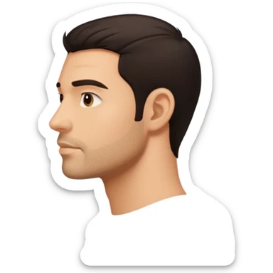 padre de perfil sticker