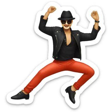 Gigi D'Agostino bailando  sticker