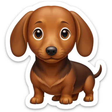 Perro salchicha sticker