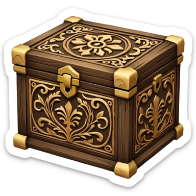 mysterious box sticker