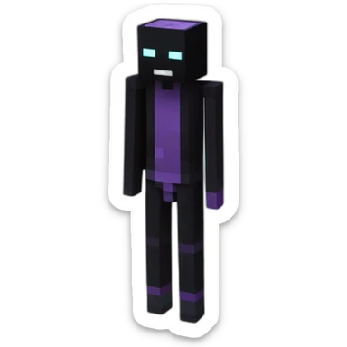 Minecraft enderman sticker