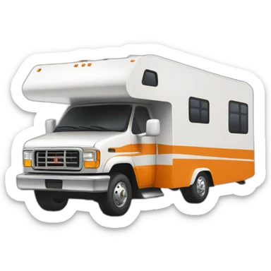 Clemson-tiger-driving-a-class-a-rv sticker