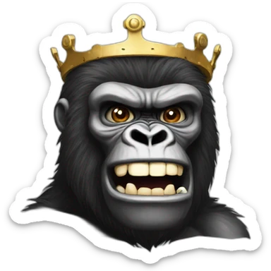King kong de skul of island sticker