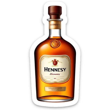 hennessy  sticker