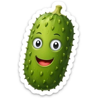 1 pickle, not in a jar sticker