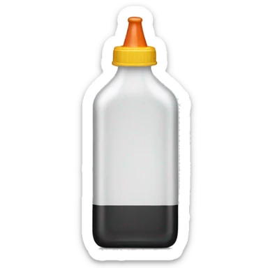 Oil Bottle and Glue Bottle sticker