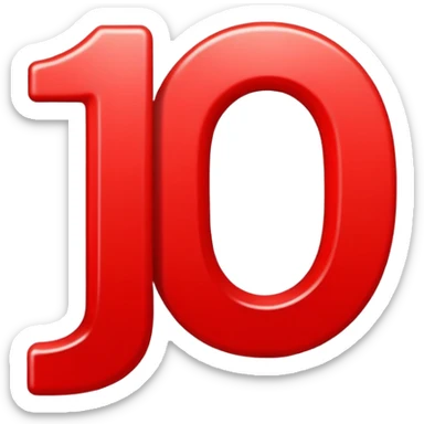 Bold red number 1000 with energetic double underlines like the 100 emoji, vibrant and dynamic design conveying extreme approval and excitement sticker