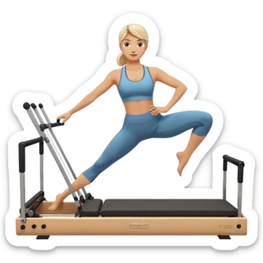 Reformer Pilates sticker