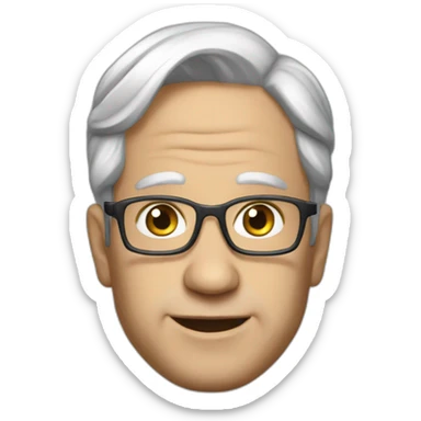 Prime minister of israel Benjamin Nethanyahoo sticker