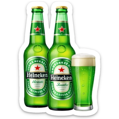 Birra Heineken  sticker
