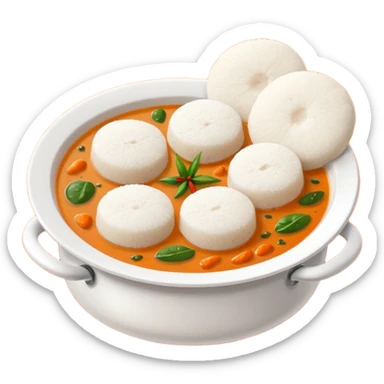 Idli sambar sticker