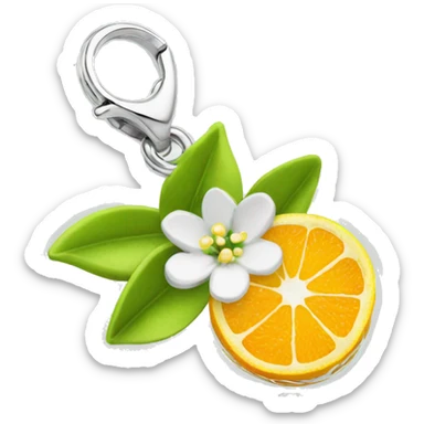 Citrus Blossom Charm sticker