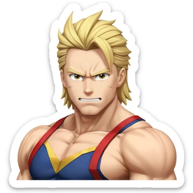 All might sticker