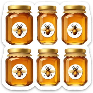 Artisan Honey Jars sticker