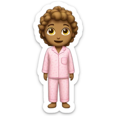 pyjama sticker