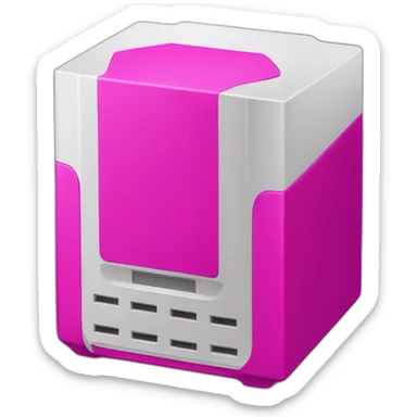 UN ROUTER COLOR FUCSIA sticker