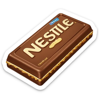 Nestle crunch bar emoji sticker