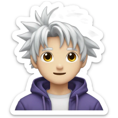 Killua Zoldyck sticker